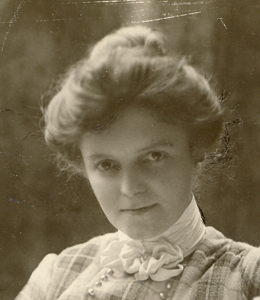 Elise Kristina Carlberg som ung