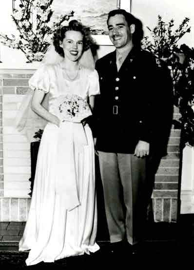 Bryllup februar 1946.