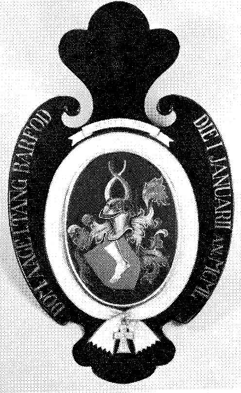 Våbenskjold i Frederiksborg Slotskirke.